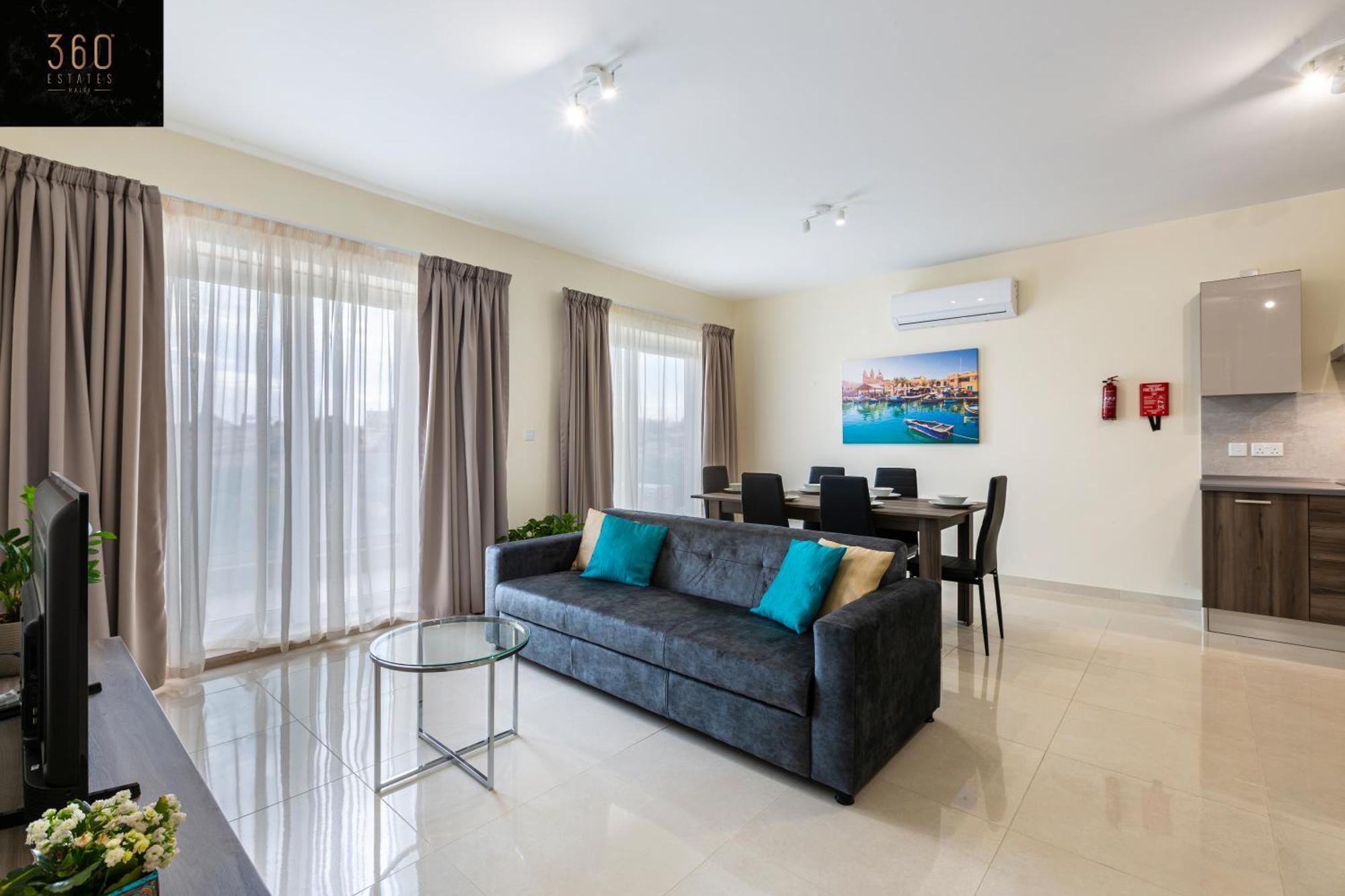 Beautiful 3Br Home With Private Balcony With Wifi & Ac By 360 Estates Marsaxlokk Exterior photo