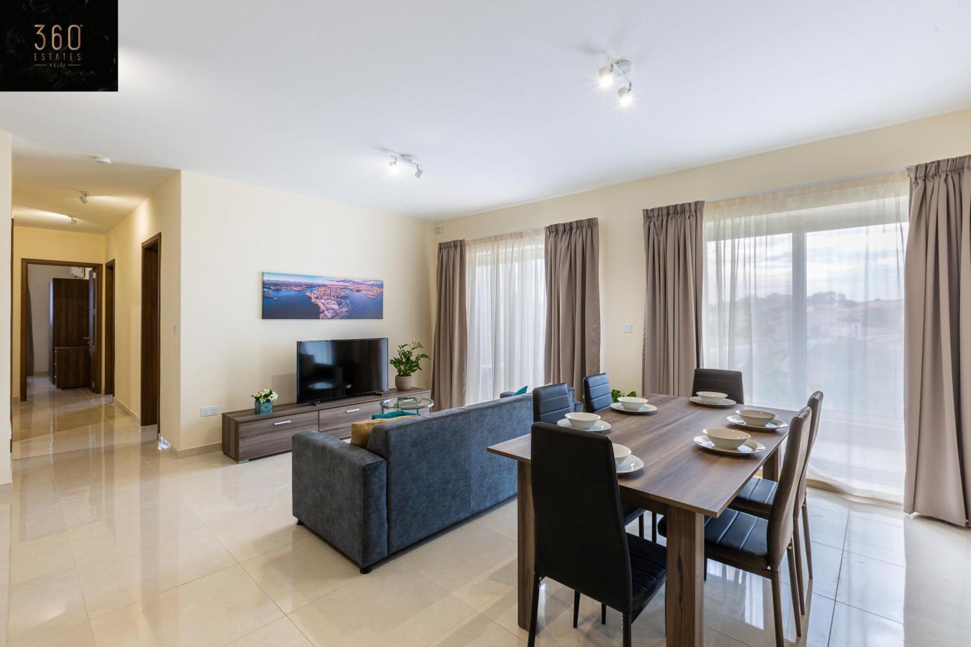 Beautiful 3Br Home With Private Balcony With Wifi & Ac By 360 Estates Marsaxlokk Exterior photo